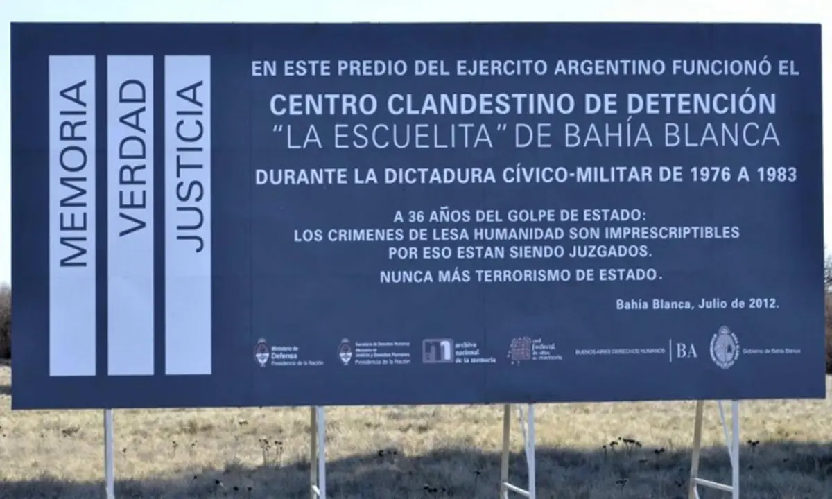 "La escuelita" de Bahía Blanca