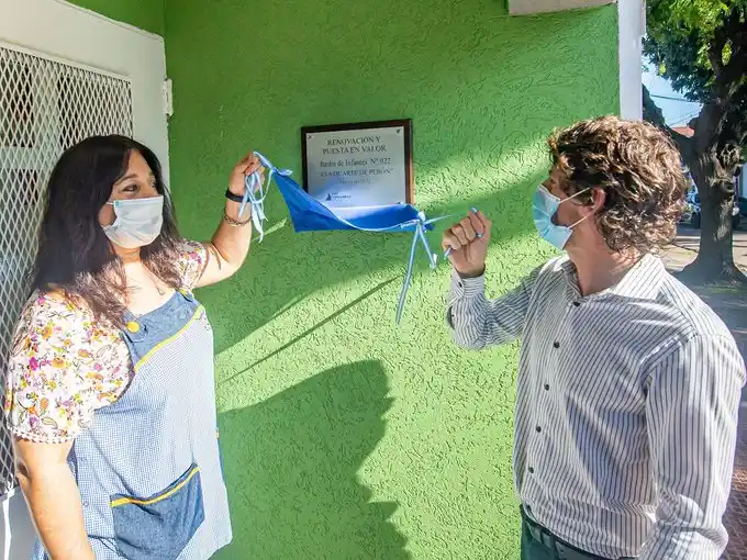 San Fernando: Andreotti inauguró la cuarta de 7 instituciones educativas renovadas en el verano