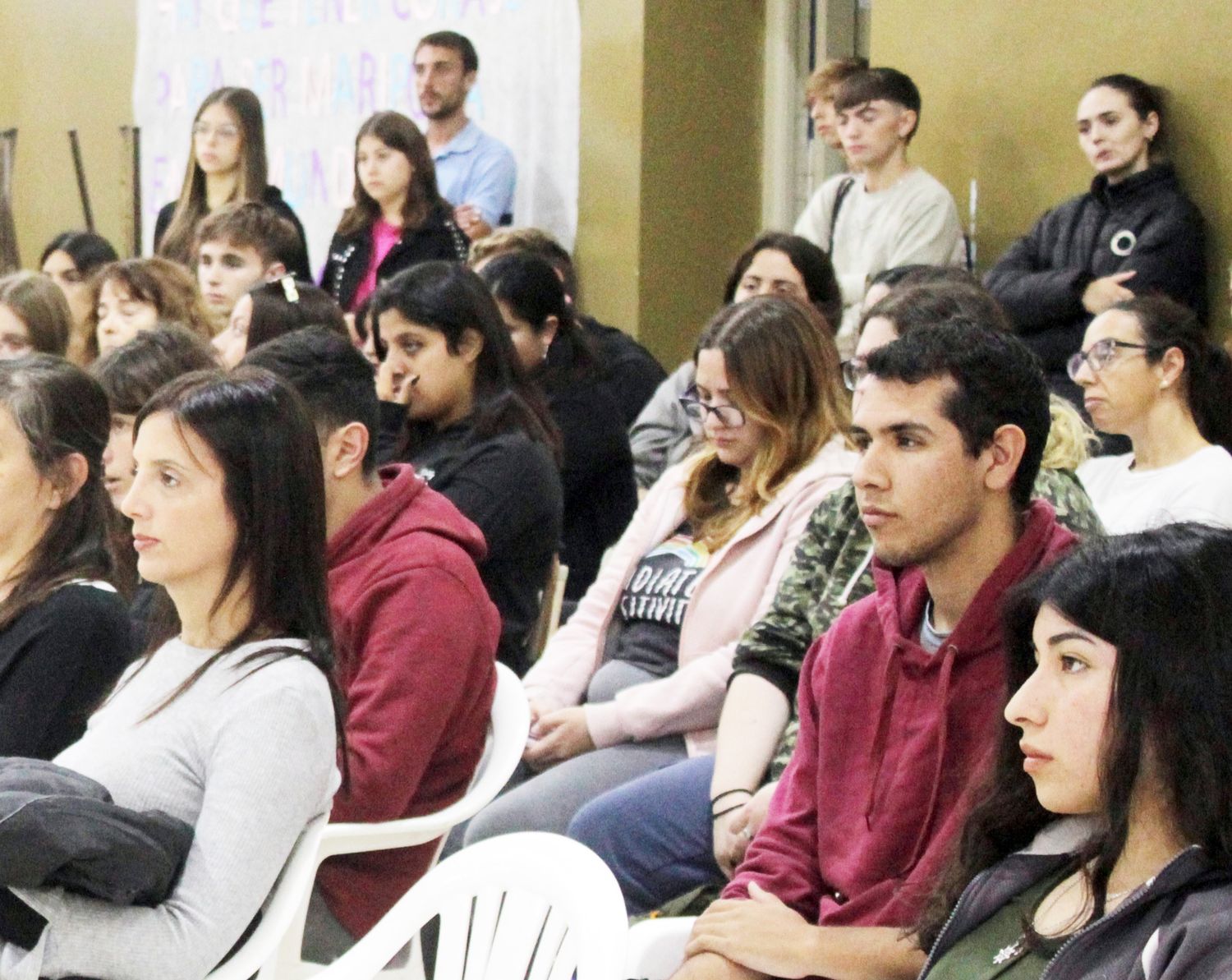 Ingresantes. Comienzan a estudiar una carrera de nivel superior en el Instituto de Formación Docente