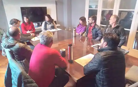 Funcionarios municipales recibieron a la Asamblea de la Cultura