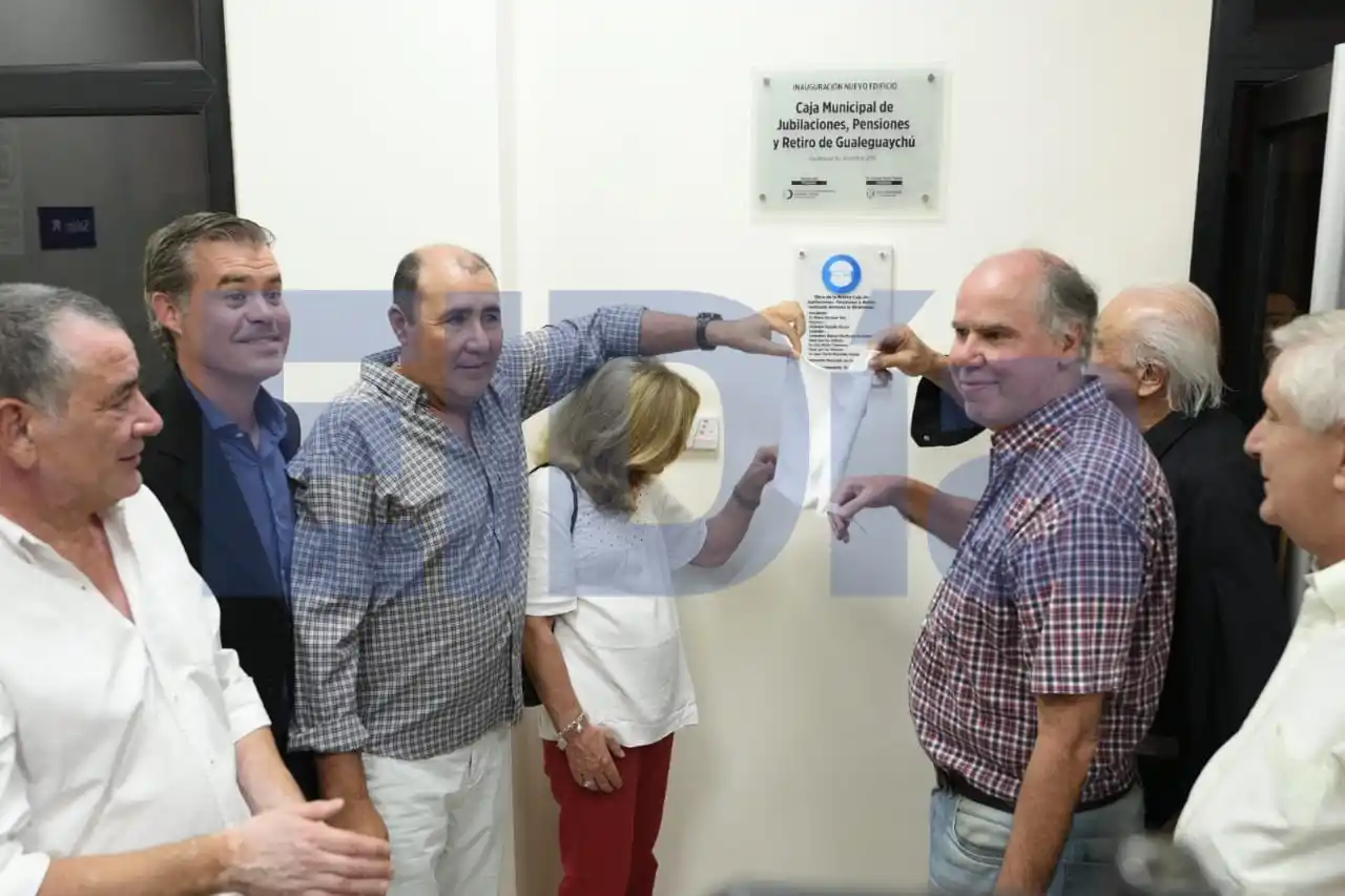 Quedó inaugurado el  nuevo edificio de la Caja Municipal de Jubilaciones