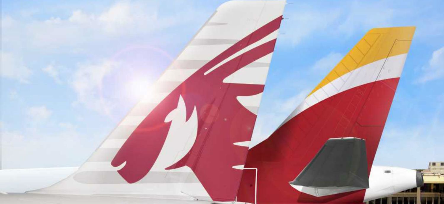 Seis nuevos destinos en Latinoamérica se suman al codeshare entre Qatar e Iberia