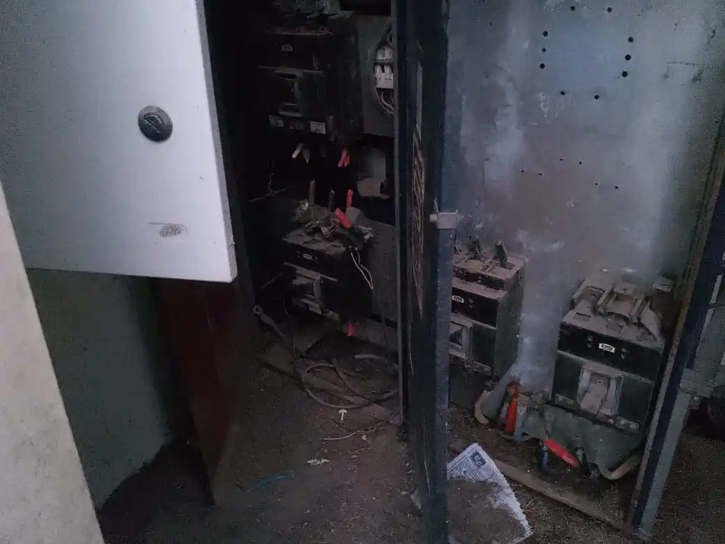 Vandalismo y robo en perjuicio de instalaciones de la Cooperativa Eléctrica