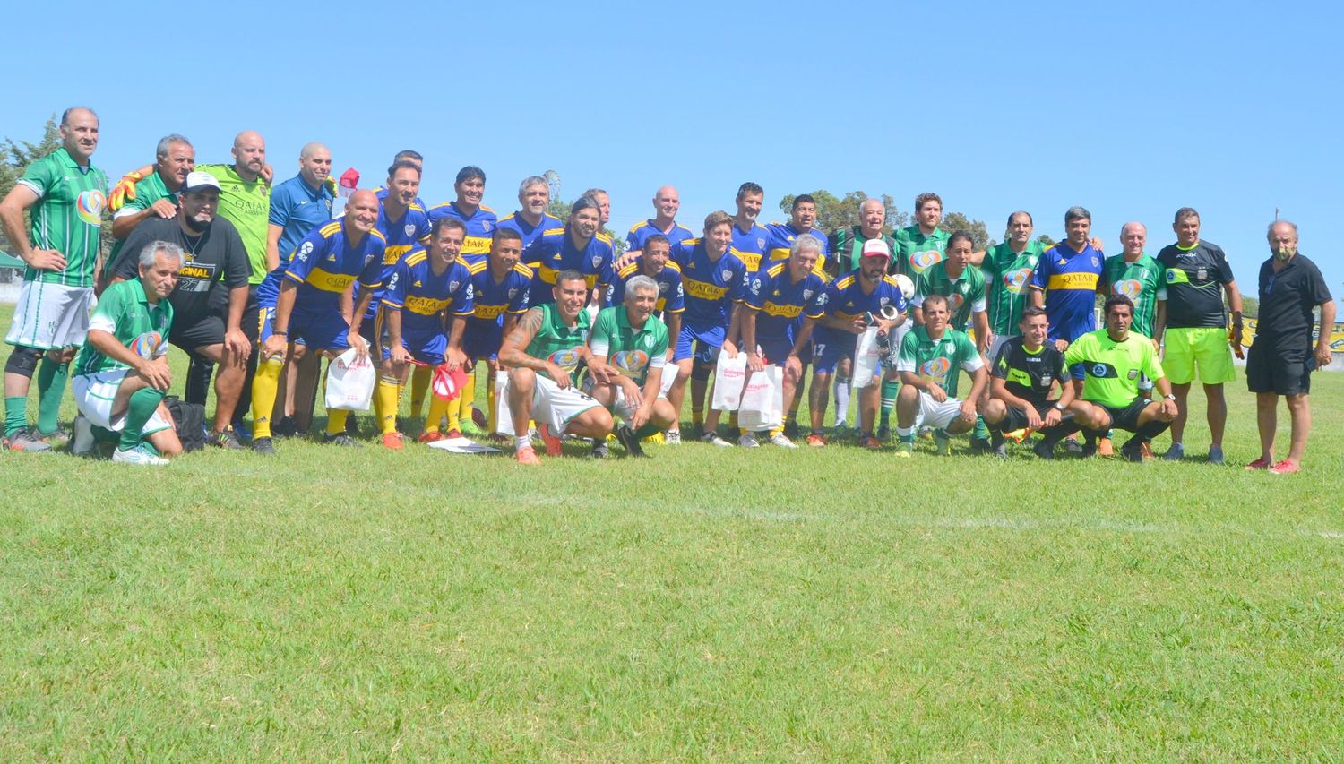 Fútbol de Veteranos Boca le ganó al Galastasaray 3 a 1