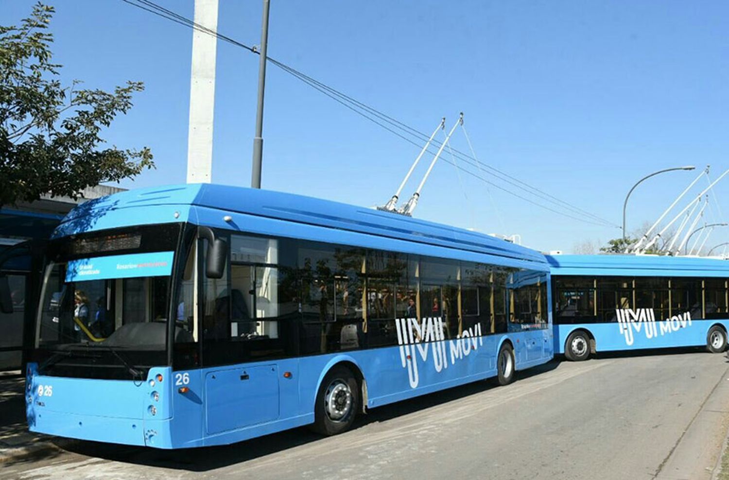 La línea Q circula nuevamente en Rosario con su recorrido habitual