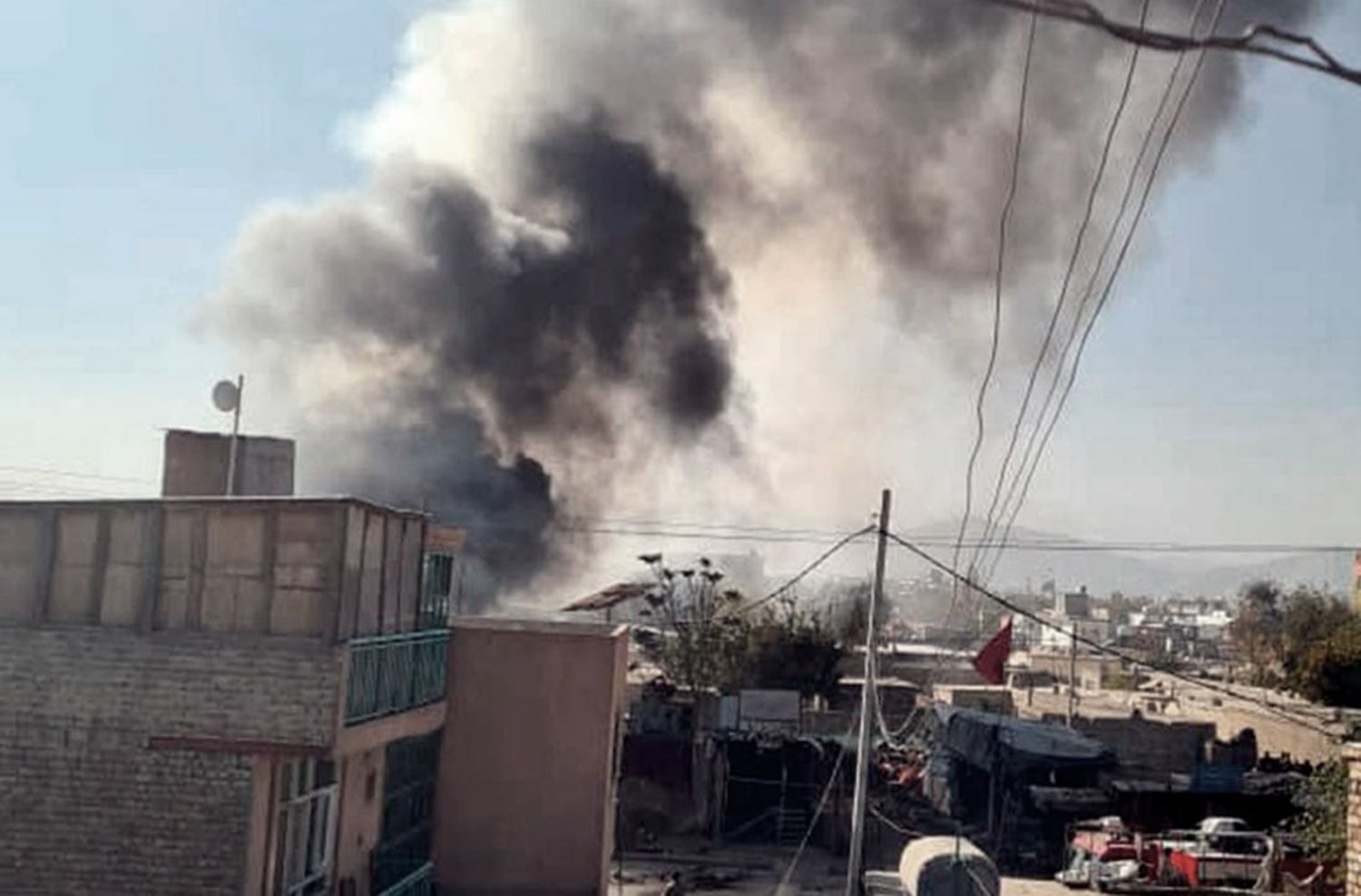 Al menos seis muertos, incluidos cuatro niños, en un ataque de misil en Kabul