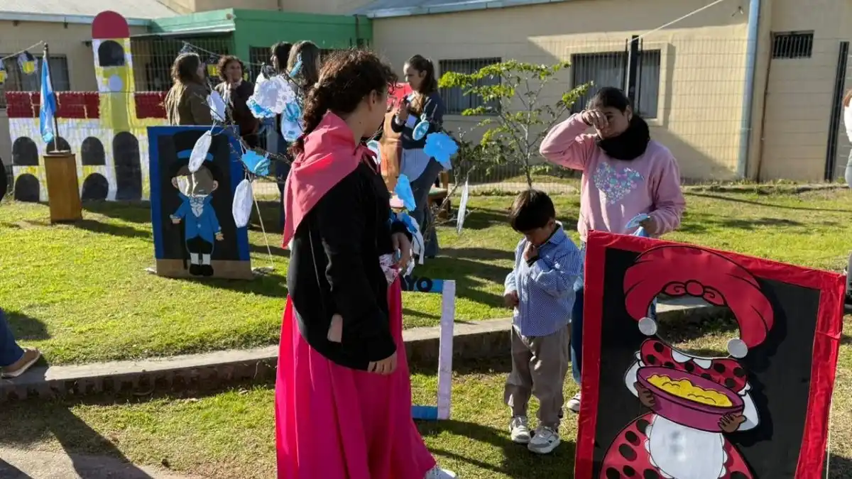Los EMPI celebraron el 25 de Mayo con actividades junto a las familias