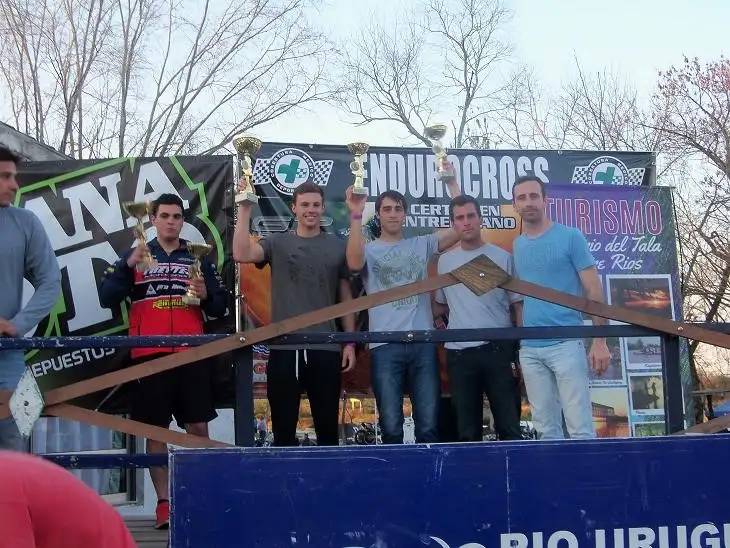 Endurocross: Pehuén Guifre sobresalió en Rosario del Tala