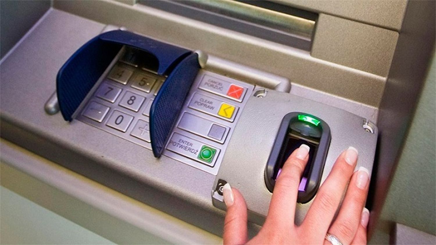 Los próximos cajeros automáticos serían con huellas dactilares