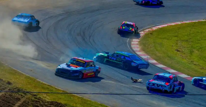 Román no tuvo un buen fin de semana (Foto: Daniel Erreguerena).