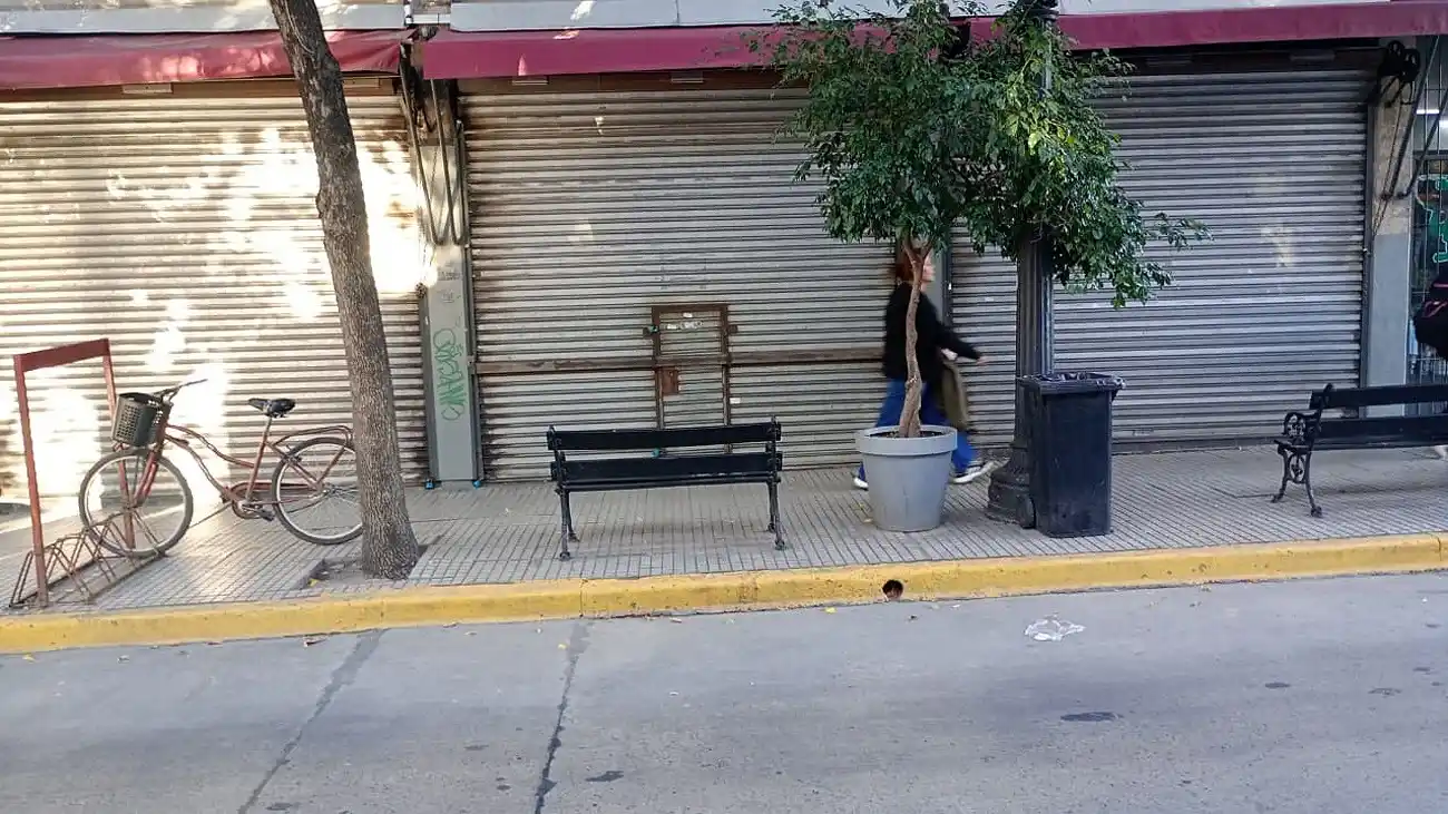 "En 7 cuadras detectamos 10 comercios cerrados", advirtieron desde SCIPA.