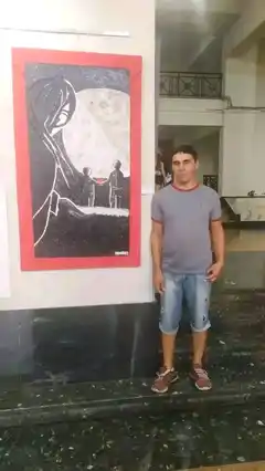 Raul Monjes: un artista con un mensaje claro