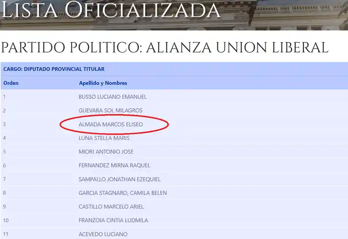 Almada candidato