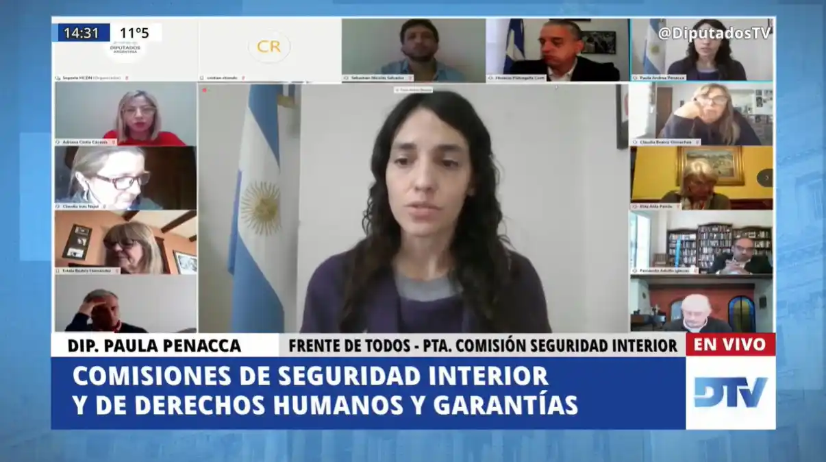 Seguilo en vivo: Frederic se presenta en Diputados para trabajar en una Ley contra la violencia institucional