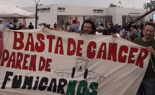 Acto del presidente en Los Cardales: Hubo demorados en medio de una protesta por el uso de agroquímicos