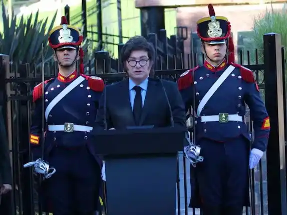 Javier Milei: “Buscamos ser una potencia para que los malvinenses decidan ser argentinos”