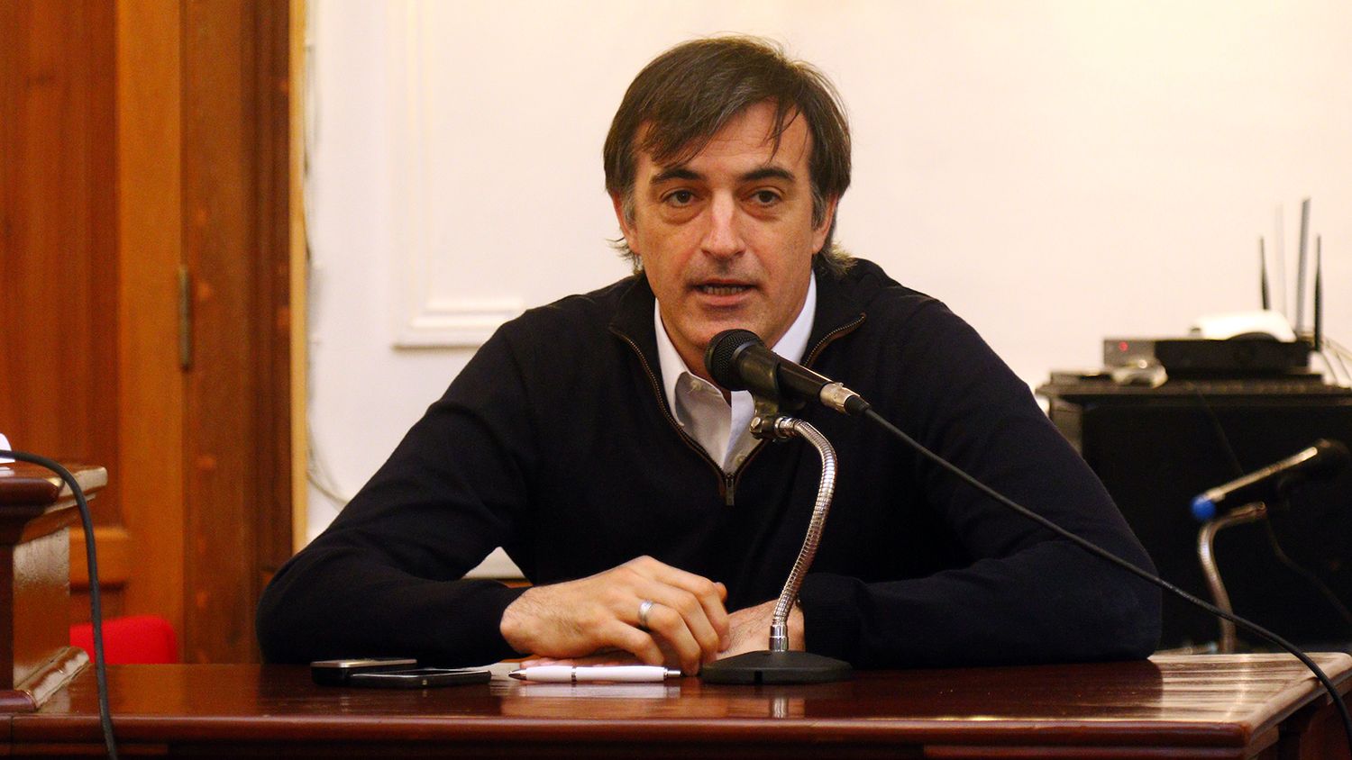 Boudou preso: "La justicia sigue avanzando y eso es importante", dijo Esteban Bullrich en Pergamino