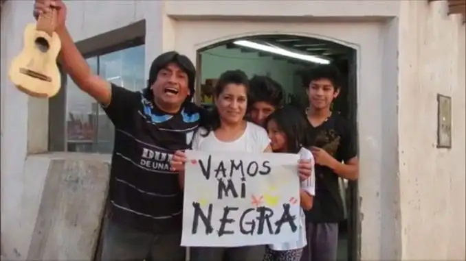 "Vamos mi negra": mirá el emocionante video que le dedicó a su esposa que padece cáncer de mama
