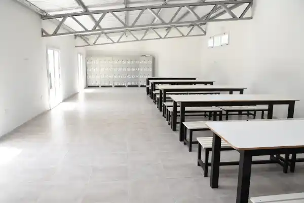 Inauguraron nuevos espacios para los trabajadores del corralón municipal de Chascomús