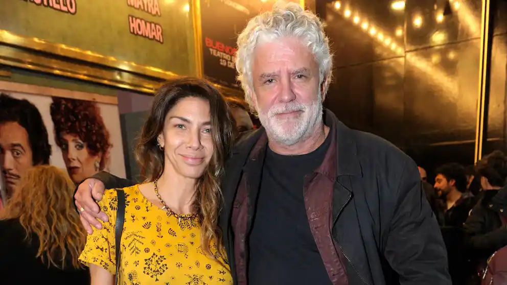 Romina Gaetani junto a su expareja Luis Cavanagh.