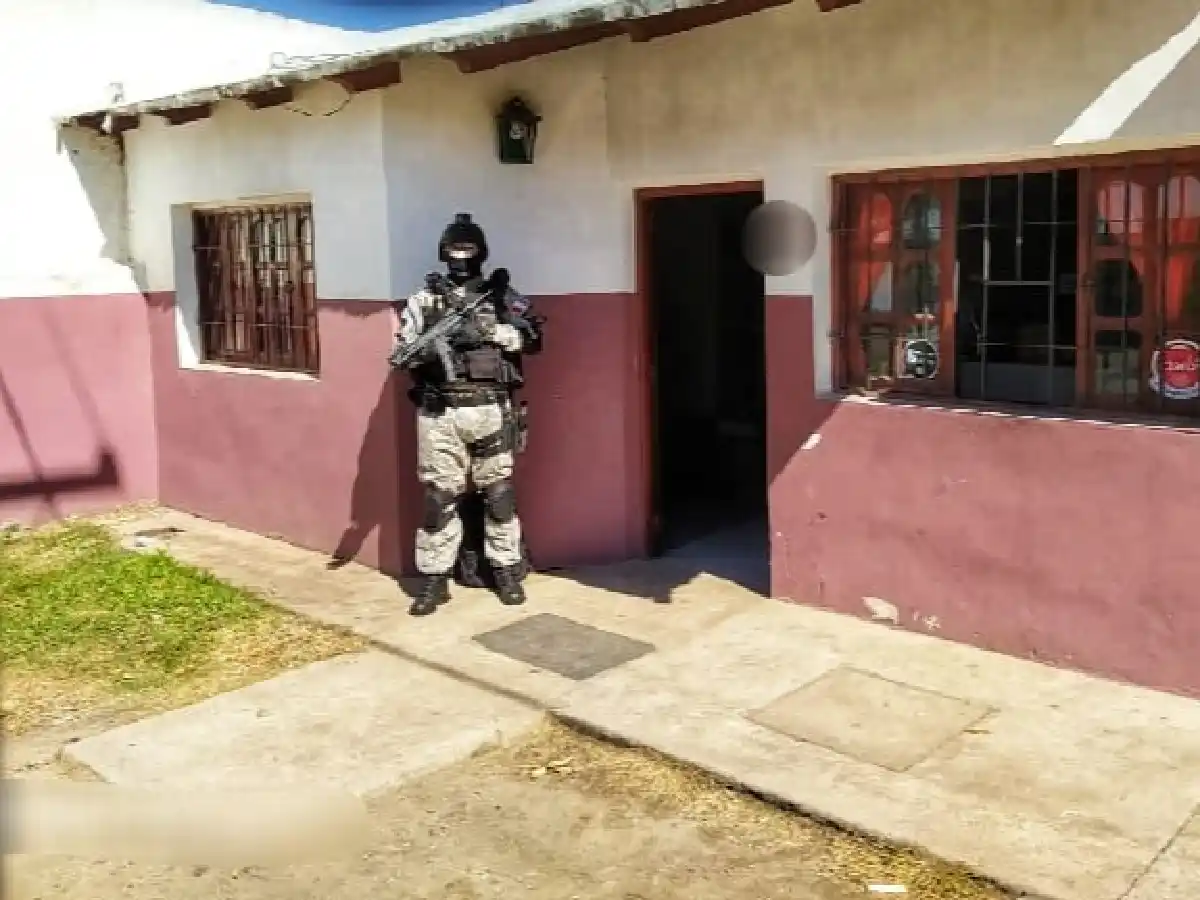 FPA secuestró droga en una casa de Frontera