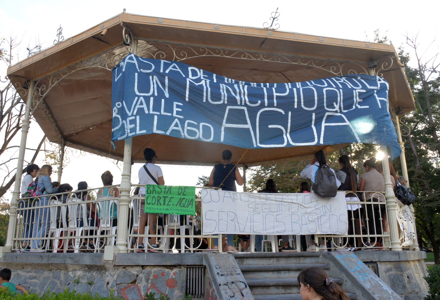 Asamblea vecinal en La Glorieta.