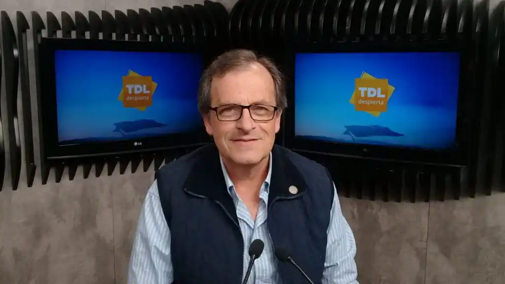 Hector "Tati" Fernandez en el desayuno de Tandil Despierta