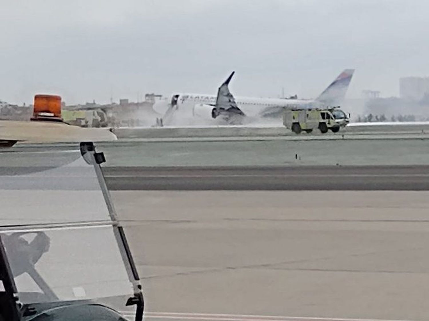 ASÍ VIVIERON LOS PASAJEROS el fatal accidente en aeropuerto de Perú