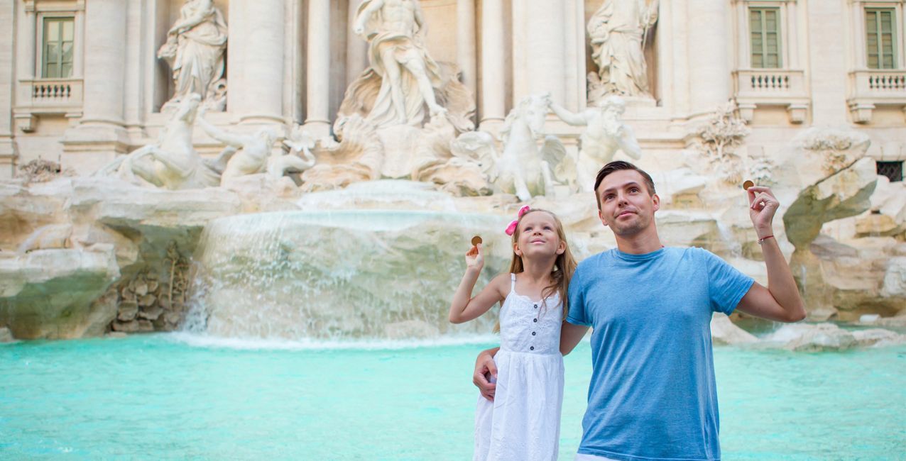 Vaciaron la Fontana di Trevi: ¿Qué harán con las monedas arrojadas por los turistas?