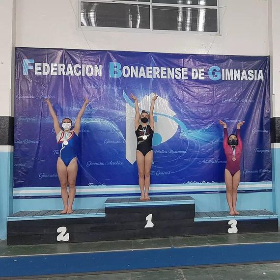 Gimnastas de Ferro, al podio en el Provincial