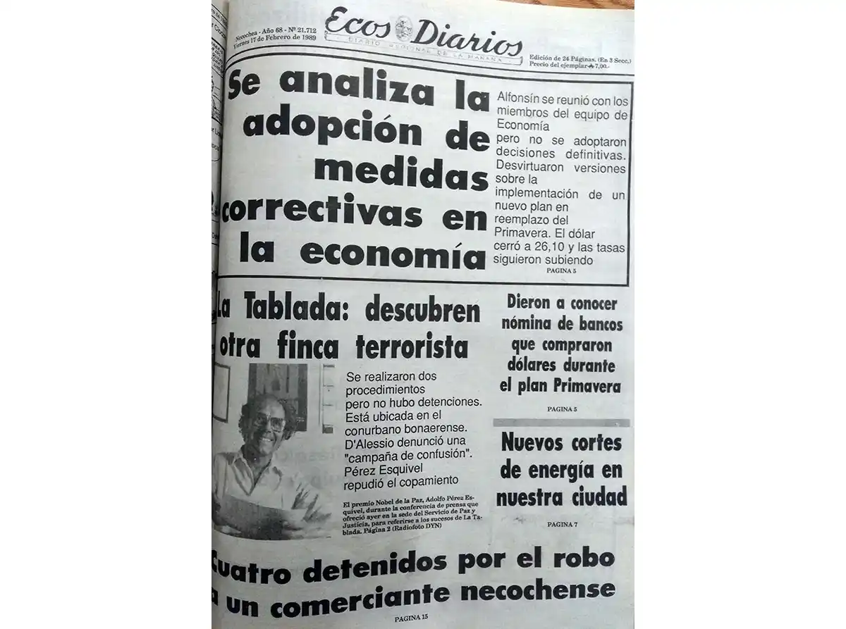 Viernes 17 de febrero de 1989