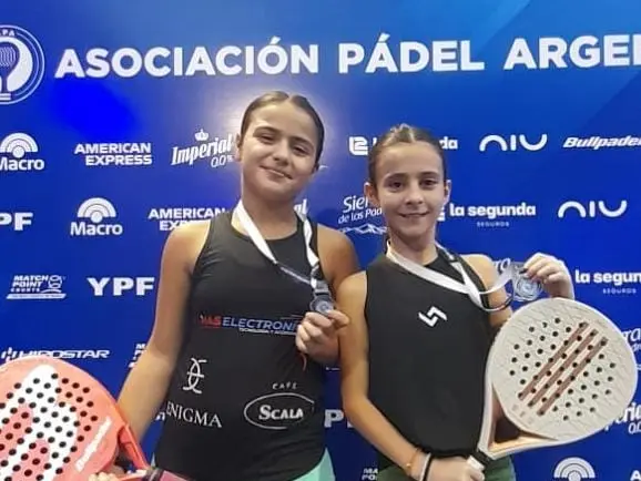 Isabella Gavilán y Camila Gonzáles. Segundo puesto en el primer selectivo nacional