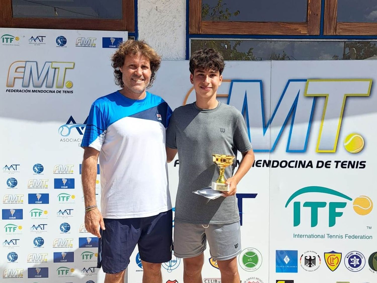Facundo Leiva se consagró subcampeón Sub 14 del Circuito Sudamericano en Mendoza