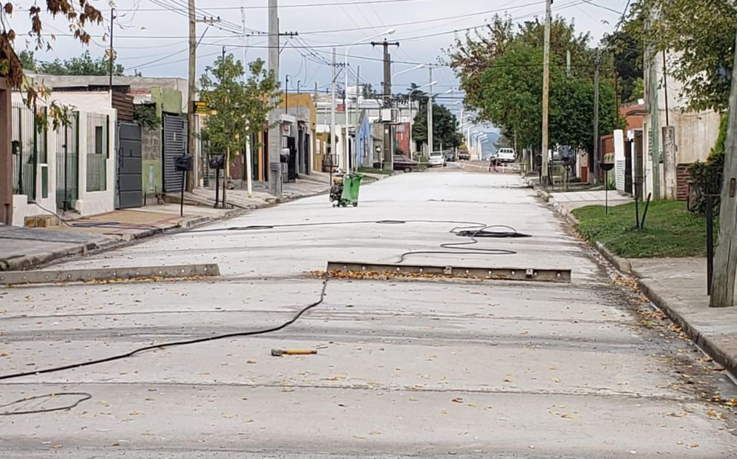 El Municipio completó nuevas cuadras de pavimentación y avanza con nuevos proyectos