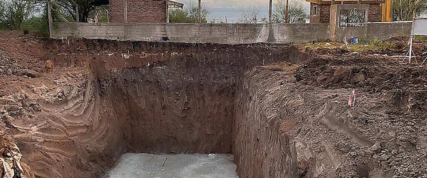 Amplían la obra del colector Quirós en Gualeguay