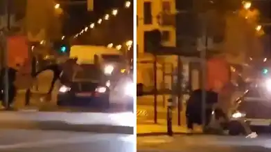 Todo quedó filmado.