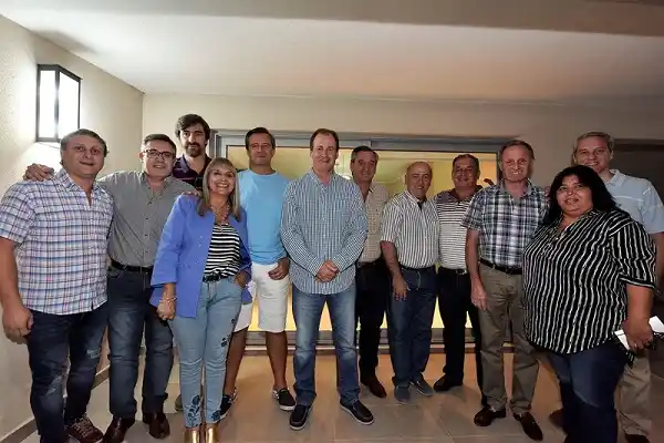Bordet y los senadores del PJ analizaron la reforma electoral 