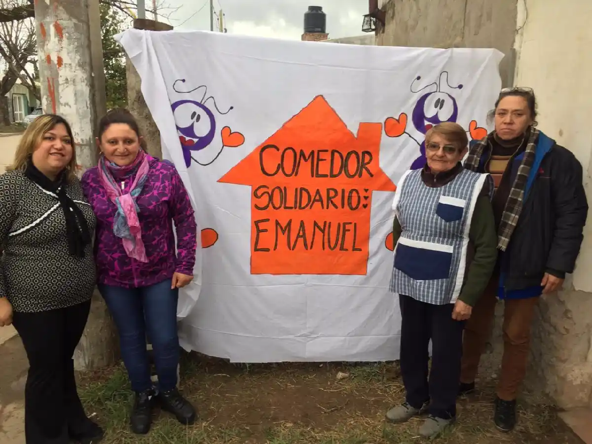 Por la crisis, abren  un nuevo comedor  solidario en La Milka