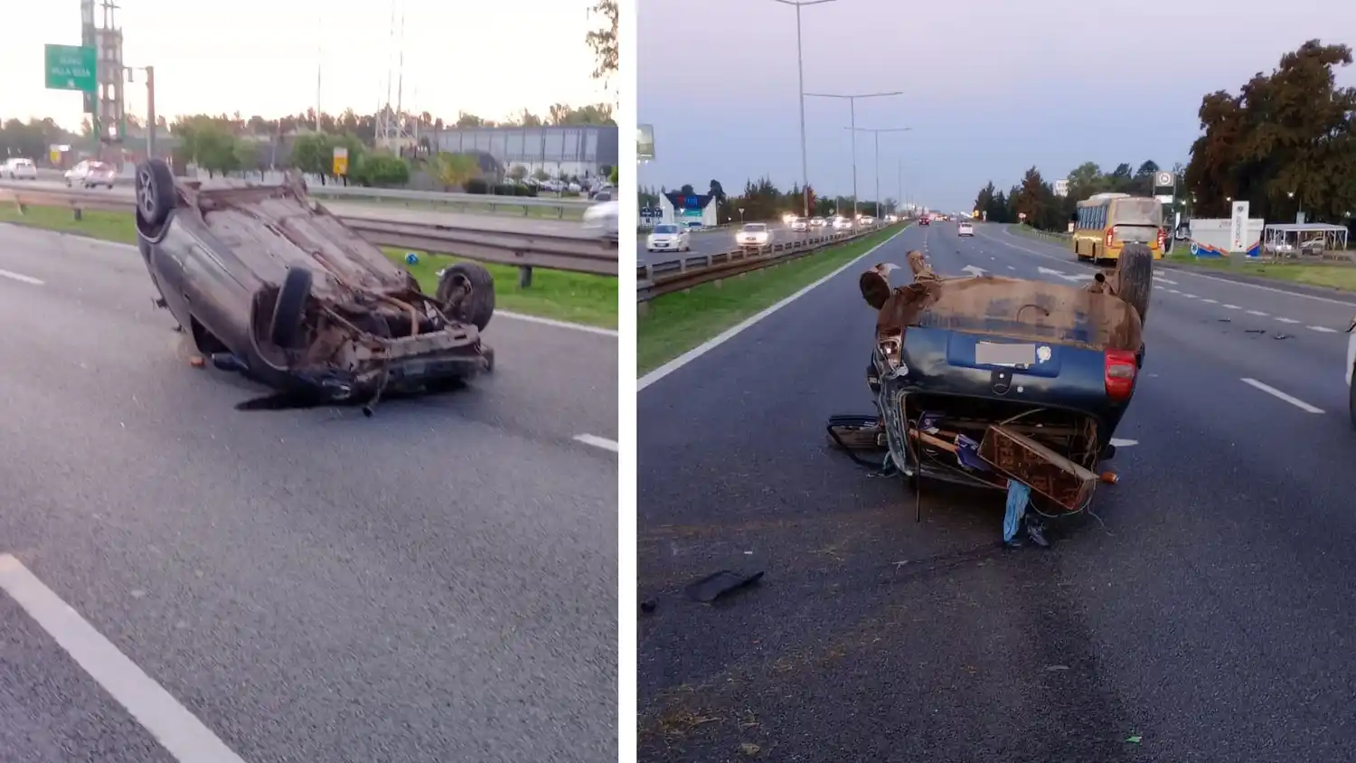 Los primeros datos indican que el conductor perdió el control del rodado.