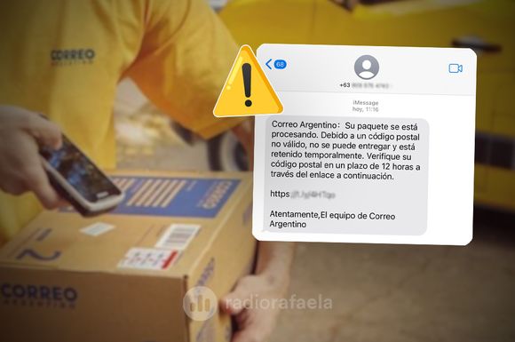 Alerta por intentos de estafa a través de mensajes falsos de Correo Argentino: cómo detectarlos