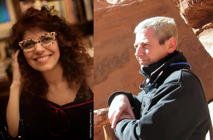 Ana Arzoumanian y Osvaldo Picardo en Encuentro con el Autor