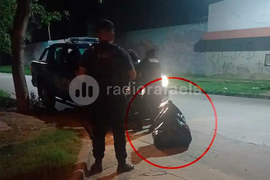 Atraparon al "hombre de la bolsa" en plena madrugada
