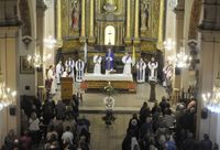 Emotiva despedida al padre Raúl en el Santísimo Sacramento