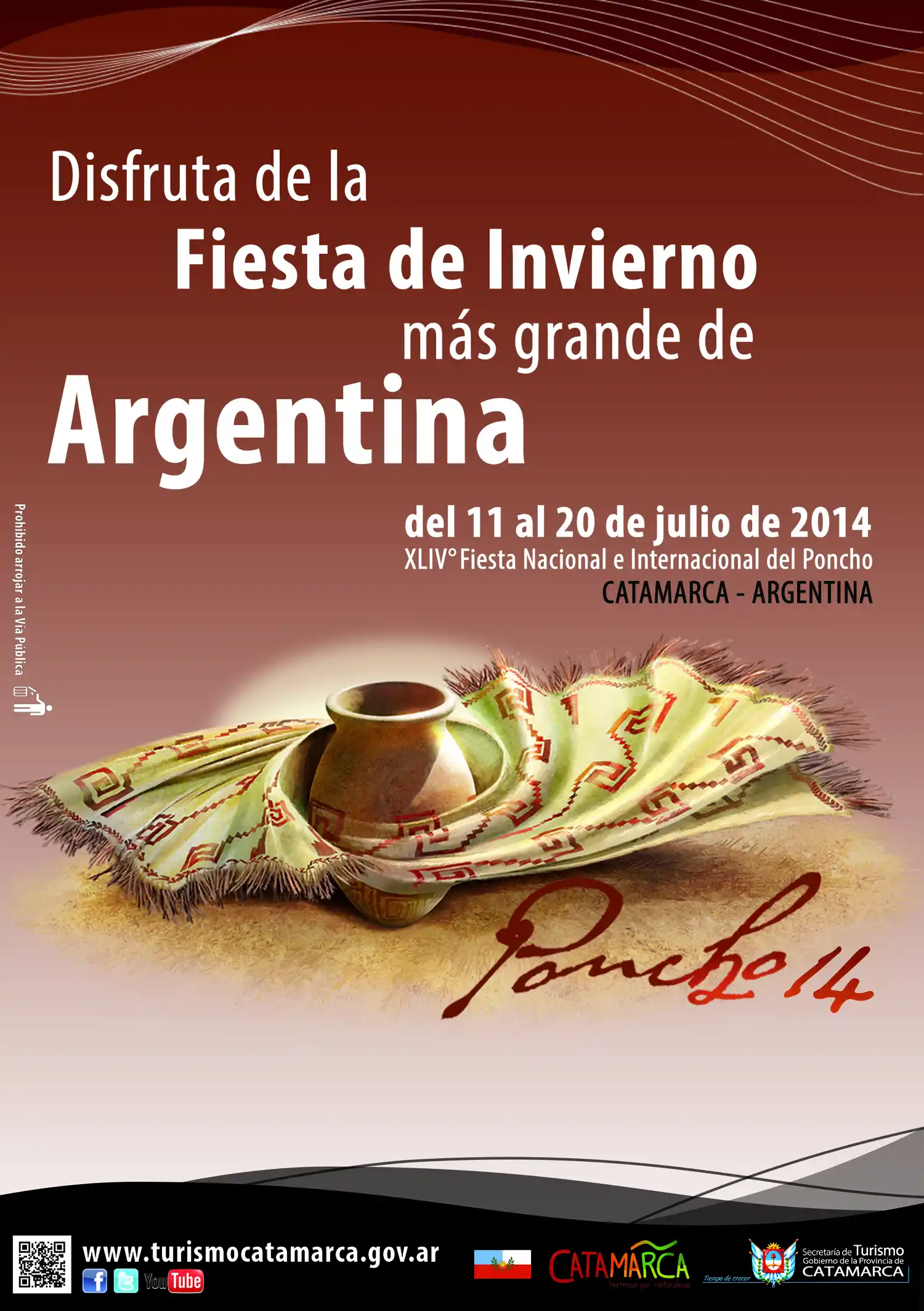 Catamarca: Fiesta Nacional del Poncho con Los Tekis y Jorge Rojas