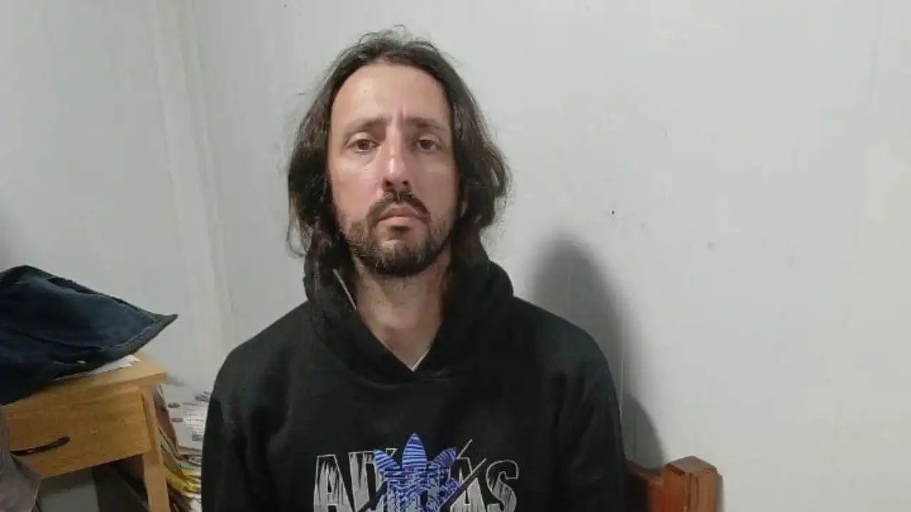 El detenido Pablo Laurta