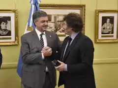 Milei felicitó a Jorge Macri por colocar deuda a baja tasa en el mercado internacional