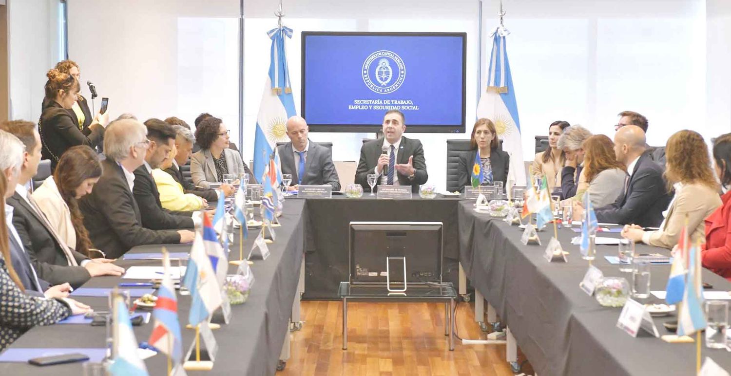 Entre Ríos participó de la reunión inaugural del Consejo Federal del Trabajo