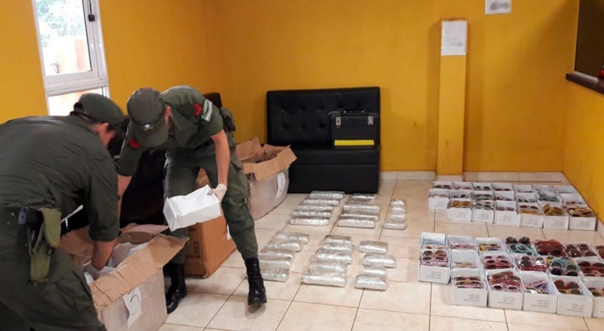 Misiones: decomisan más de 925 kilos de marihuana