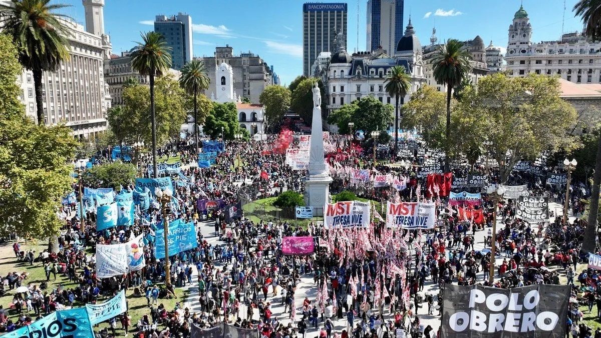 Comienza la “Marcha Federal piquetera”: organizaciones sociales protestarán durante tres días
