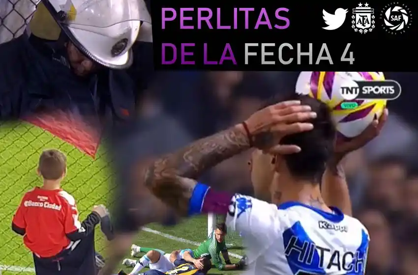 Fútbol argentino en las redes: las imágenes que dejó la fecha 4